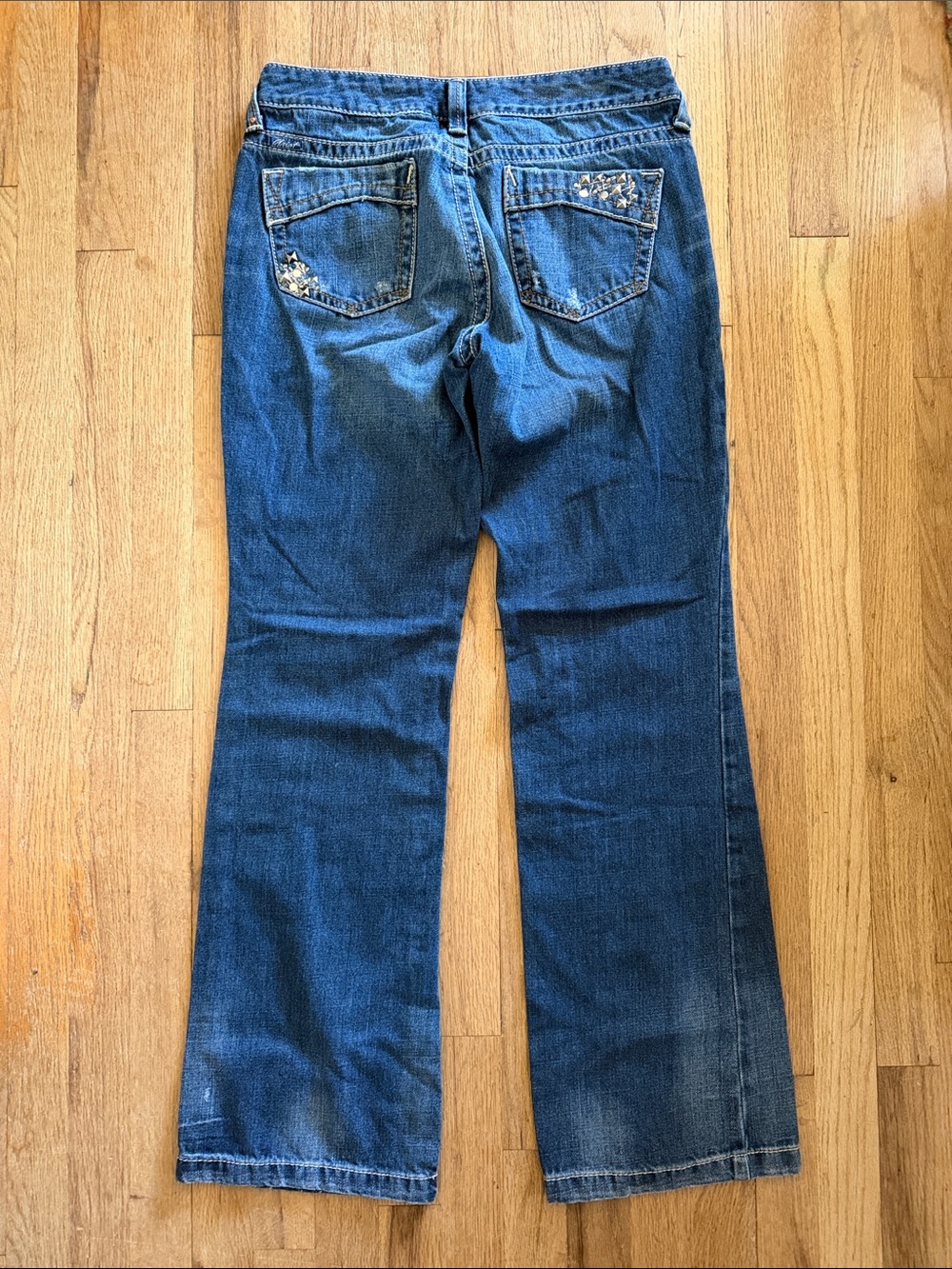 Ariat Amber Bootcut Jeans Embellished Rhinestone Pockets Medium Wash 30R